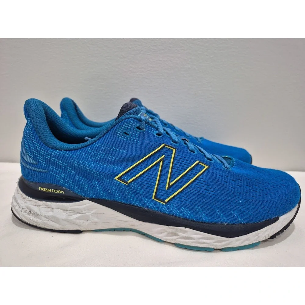 New Balance Fresh Foam 880v11 M880F11 Mens Sz 12 D Running Wave Blue Sneakers